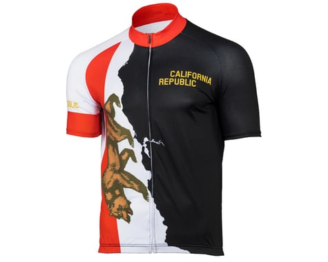 Performance Cycling Jersey (California) (Relaxed Fit) (2XL)