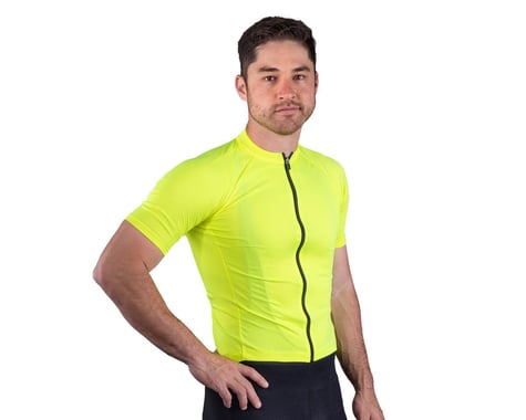 Performance Ultra Short Sleeve Jersey (Hi-Vis Yellow) (XL)
