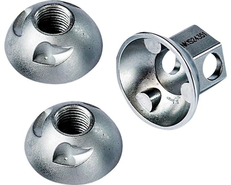 Pinhead 3/8" Solid Axle Locking Nuts