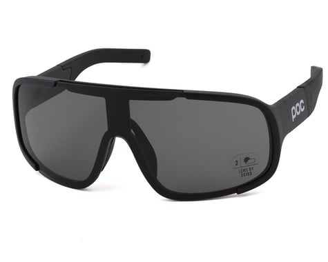 POC Aspire Sunglasses (Uranium Black) (Grey)