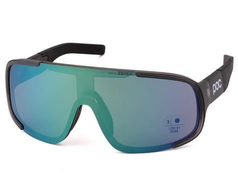 POC Aspire Sunglasses (Uranium Black Translucent) (Grey Deep Green)