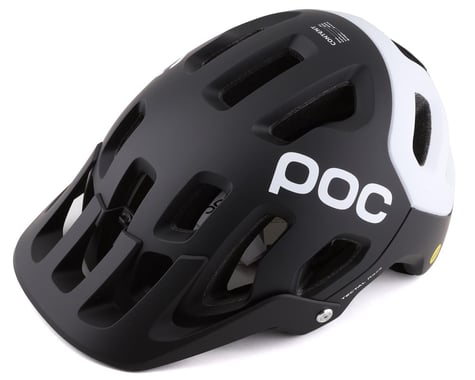 POC Tectal Race MIPS Helmet (Uranium Black/Hydrogen White Matt) (L)