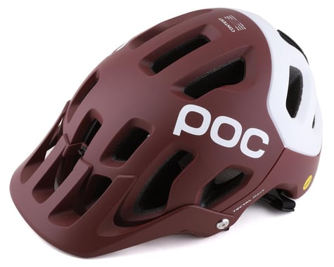 POC Tectal Race MIPS Helmet (Garnet Red/Hydrogen White Matte) (L)