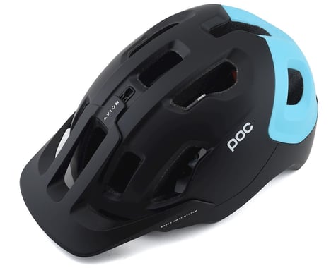 POC Axion SPIN Helmet (Uranium Black/Kalkopyrit Blue Matte)