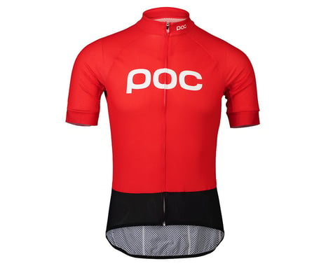 POC Essential Road Logo Jersey (Prismane Red)