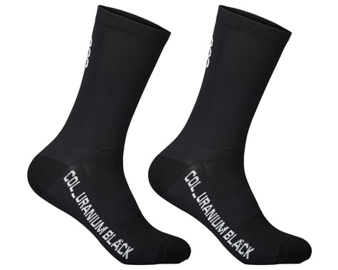 POC Vivify Sock Long (Uranium Black) (L)
