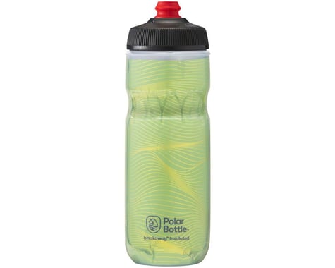 Polar Bottle Breakaway Insulated Water Bottle (Jersey Knit/Highlighter) (20oz)