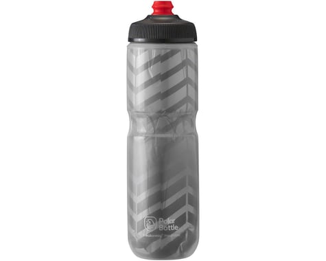 Polar Bottle Breakaway Insulated Water Bottle (Bolt Charcoal/Silver) (24oz)