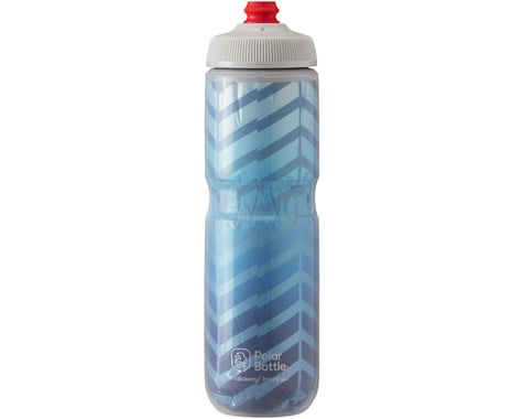 Polar Bottle Breakaway Insulated Water Bottle (Bolt Cobalt Blue/Silver) (24oz)