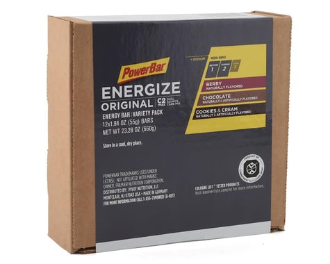 Powerbar Energize Original Bar (Variety Pack) (12 | 1.94oz Packets)