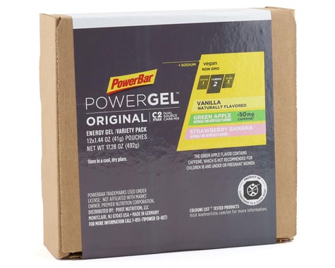 Powerbar PowerGel Original (Variety Pack) (12 | 1.44oz Packets)