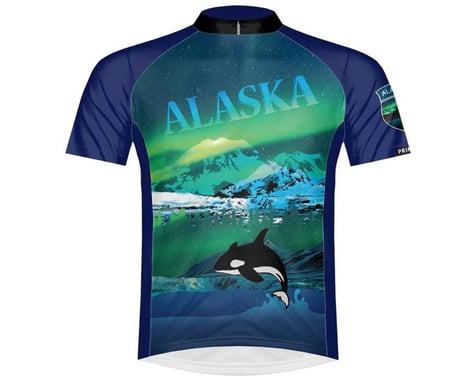 Primal Wear Men's Short Sleeve Jersey (The Last Frontier Alaska) (2XL)