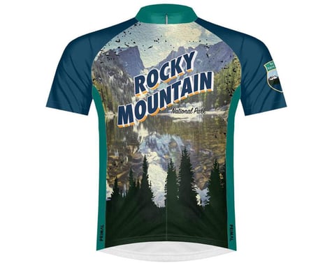 Primal Wear Men's Short Sleeve Jersey (Rocky Mountain National Park) (2XL)