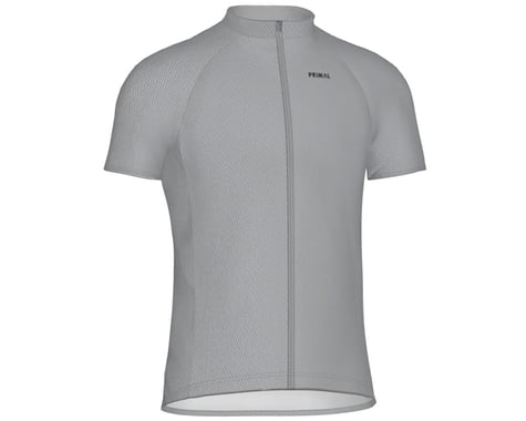 Primal Wear Men's Short Sleeve Jersey (Solid Grey) (L)