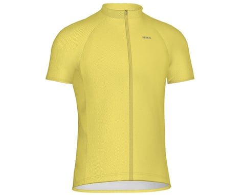 Primal Wear Men's Short Sleeve Jersey (Solid Yellow) (S)