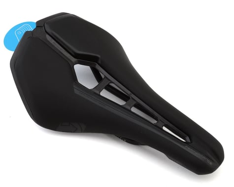 Pro Stealth Curved Performance Saddle (Black) (Stainless Steel Rails) (142mm)