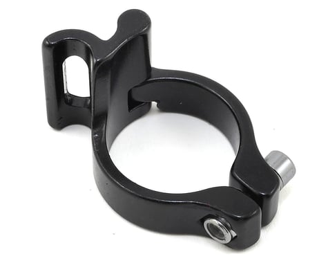 Problem Solvers Braze-On Slotted Adaptor Clamp (Black) (31.8mm)