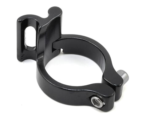 Problem Solvers Braze-On Slotted Adaptor Clamp (Black) (34.9mm)
