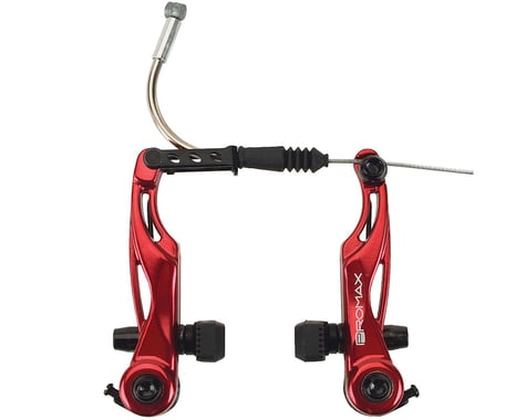 Promax P-1 Linear Pull Brakes 108mm Reach Red