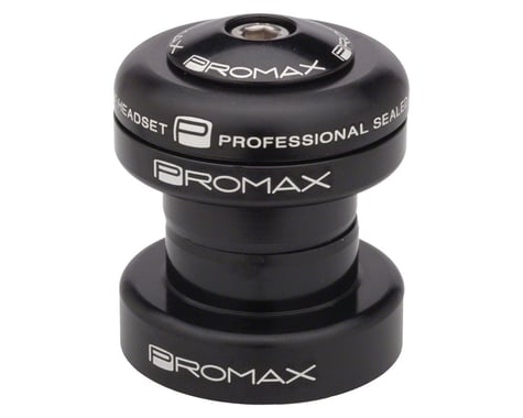 Promax PI-1 Press-in 1" Headset (Black) (Alloy Sealed Bearing) (EC30/25.4) (EC30/26)