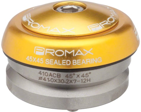 Promax IG-45 Alloy Sealed Integrated 45x45 1-1/8" Headset Gold