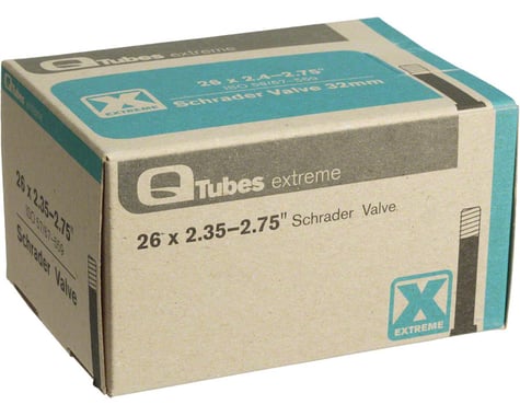 Q-Tubes Extreme 26" x 2.35 - 2.75" Schrader Valve Tube