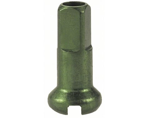 Quality Wheels DT Swiss Aluminum Nipple, 2.0 x 12mm, Green :  *FOR COMPLETE WHEELS BUILT BY WHE