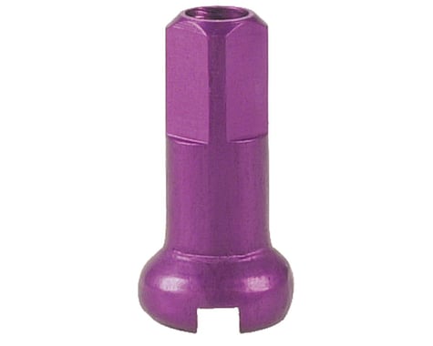 Quality Wheels DT Swiss Aluminum Nipple, 2.0 x 12mm, Purple :  *FOR COMPLETE WHEELS BUILT BY WH