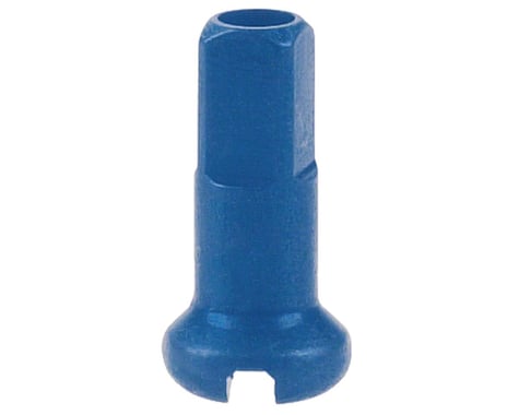 Quality Wheels DT Swiss Aluminum Nipple, 2.0 x 12mm, Blue:  *FOR COMPLETE WHEELS BUILT BY WHEEL