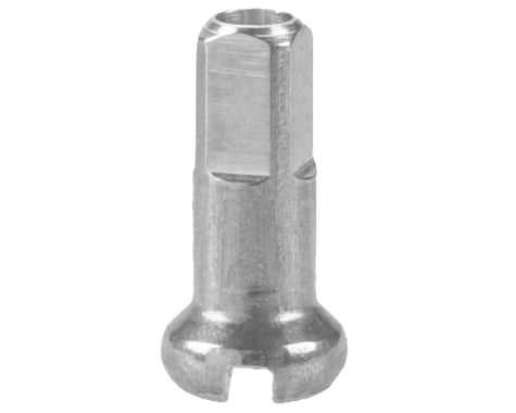 Quality Wheels DT Swiss Aluminum Nipple, 2.0 x 12mm, Silver:  *FOR COMPLETE WHEELS BUILT BY WHE