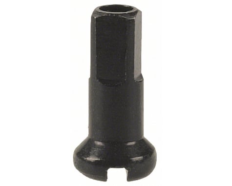 Quality Wheels DT Swiss Prolock Brass Nipple, 2.0 x 12mm, Black:  *FOR COMPLETE WHEELS BUILT BY