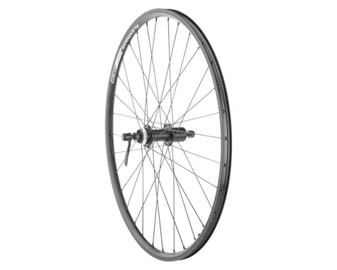 Quality Wheels Value Double Wall Series Rim/Disc Rear Wheel (Black) (Shimano/SRAM) (QR x 135mm) (26" / 559 ISO)
