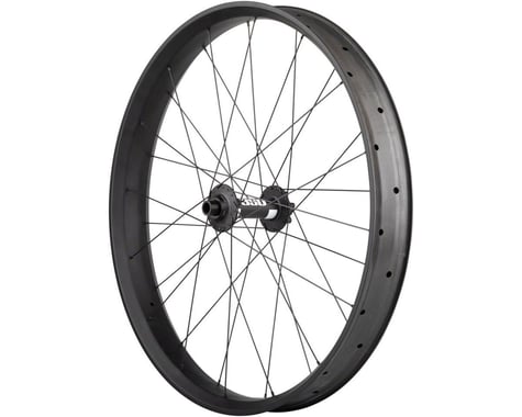 Quality Wheels Custom Alex CF-1 Carbon DT Swiss 350 Disc Front Wheel (26" Fat) (15 x 150mm) (6-Bolt)