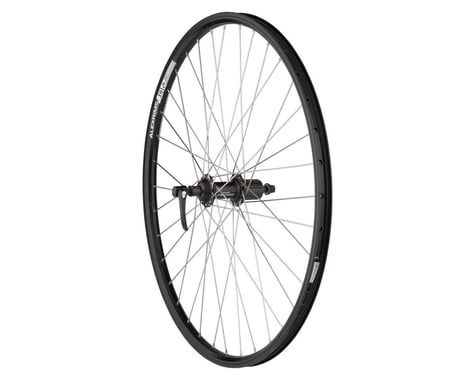 Quality Wheels Deore/DH19 Mountain Rear Wheel (Black) (Shimano/SRAM) (QR x 135mm) (26" / 559 ISO)