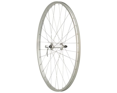 Quality Wheels Value Single Wall Series Front Wheel (Silver) (QR x 100mm) (26" / 559 ISO)