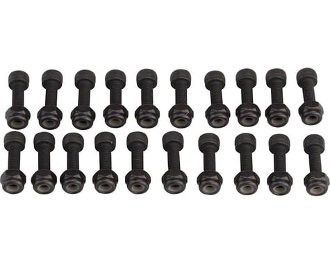 Race Face Chester Pedal Pin Kit (Black) (20-Pack)