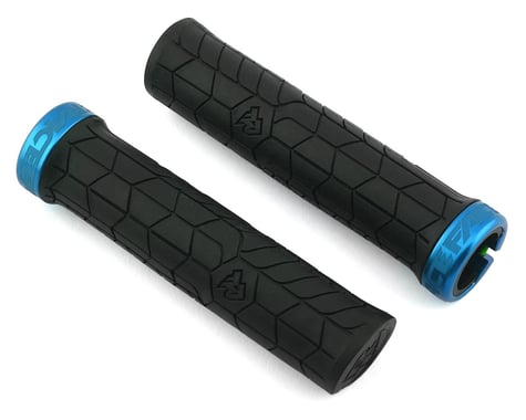 Race Face Getta Grips (Black/Turquoise) (30mm)