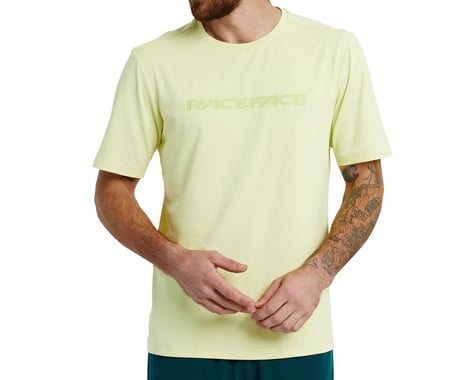 Race Face Commit Short Sleeve Tech Top (Tea Green) (XL)