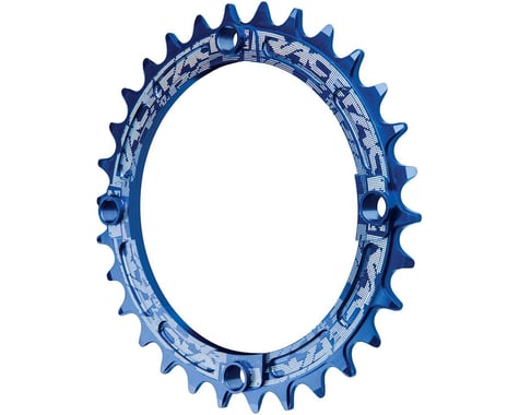 Race Face Narrow-Wide Chainring (Blue) (1 x 9-12 Speed) (104mm BCD) (Single) (30T)