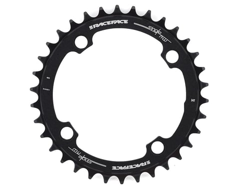 Race Face Narrow-Wide Chainring (Black) (1 x 9-12 Speed) (104mm BCD) (Single) (34T)