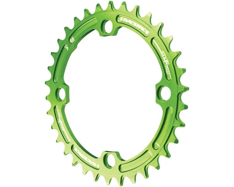 Race Face Narrow-Wide Chainring (Green) (1 x 9-12 Speed) (104mm BCD) (Single) (36T)