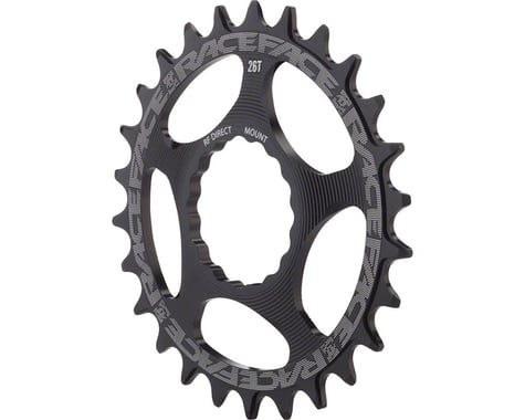 Race Face Narrow-Wide CINCH Direct Mount Chainring (Black) (1 x 9-12 Speed) (Single) (24T)