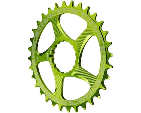 Race Face Narrow-Wide CINCH Direct Mount Chainring (Green) (1 x 9-12 Speed) (Single) (30T)