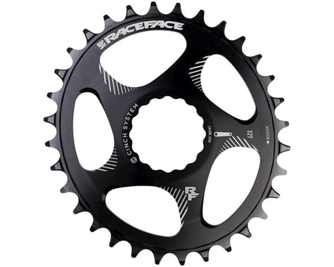 Race Face Narrow-Wide Oval CINCH Direct Mount Chainring (Black) (1 x 9-12 Speed) (Single) (28T)