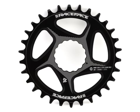 Race Face Narrow-Wide Cinch Direct Mount Chainring (Black) (Shimano 12 Speed) (Single) (30T)