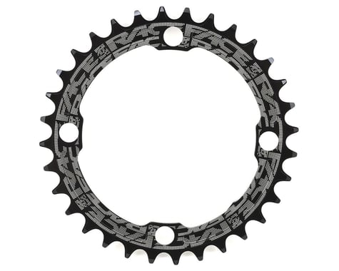 Race Face Narrow-Wide Single Chain Ring (104 BCD) (Black)