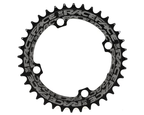 Race Face Narrow-Wide Single Chain Ring (104 BCD) (Black) (36T)