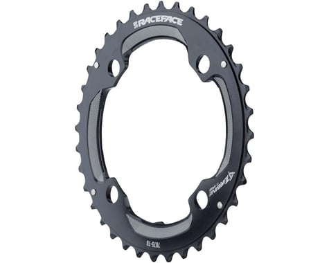 Race Face Turbine 11 Speed Chainrings (Black) (2 x 11 Speed) (64/104mm BCD) (Outer) (34T)