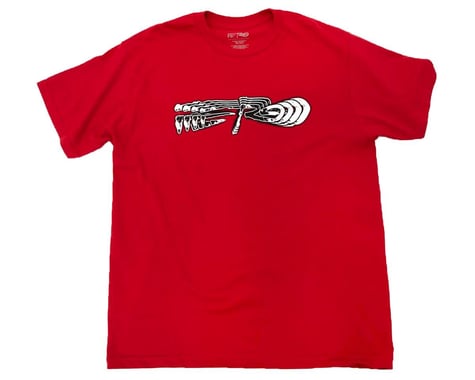 Redline X Ferg Short Sleeve T-Shirt (Red) (S)