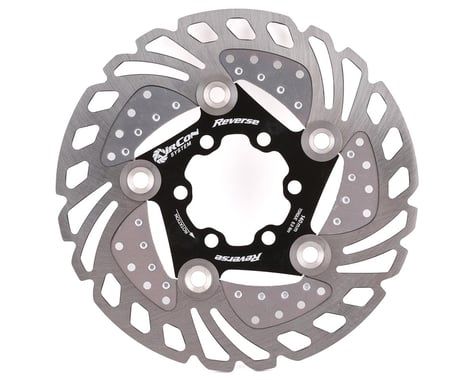 Reverse Components AirCon Disc Rotor (Black) (140mm)